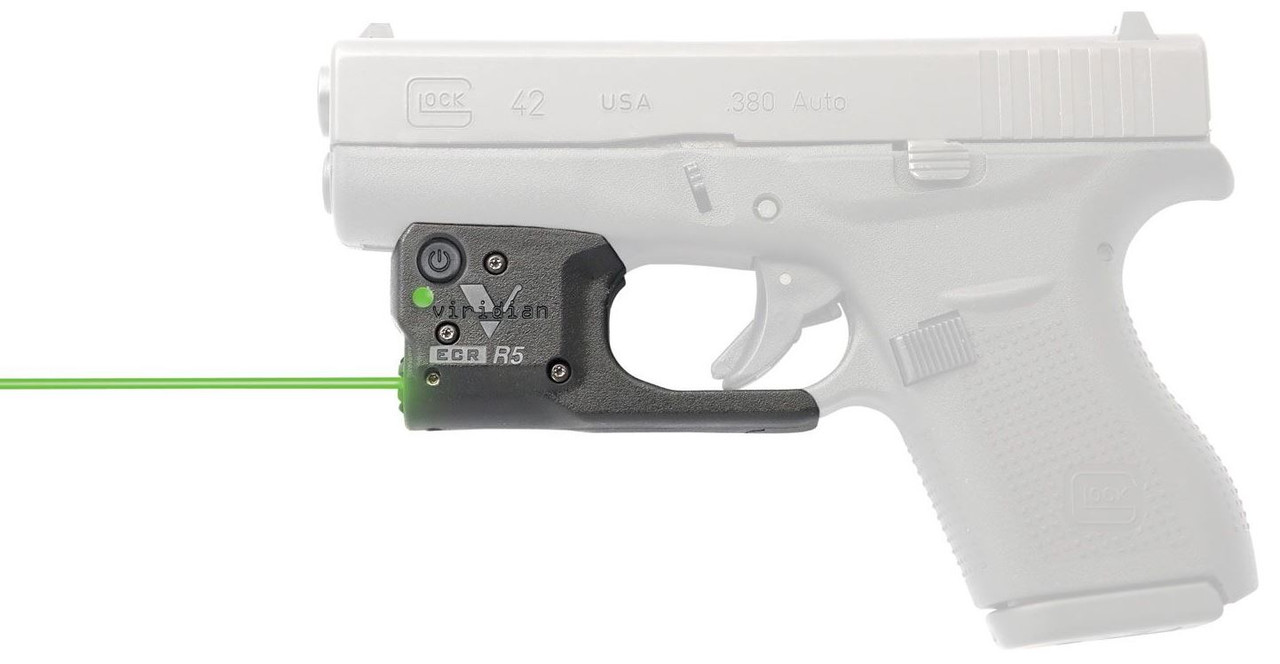 Viridian Reactor R5 Gen 2 Green Laser Sight for Glock 42 w/ ECR